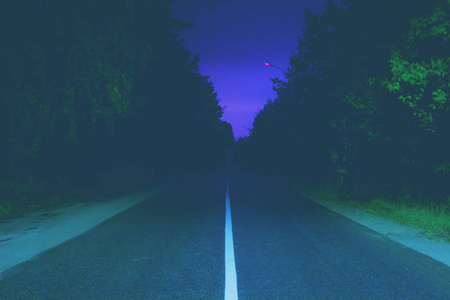 夜路背景图片 夜路背景素材 夜路背景插画 摄图新视界