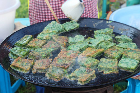 蒸的水饺韭菜美味