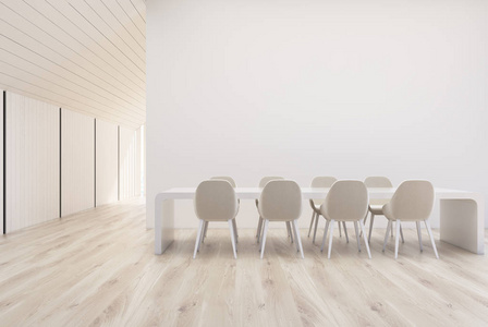 白色会议室图片