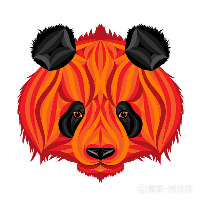 火熊猫 火熊的图片插画 正版商用图片0z98cl 摄图新视界 火熊猫 火熊的图片插画 正版商用图片0z98cl 摄图新视界