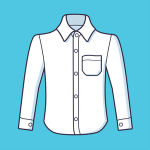 长袖衬衫图标图片