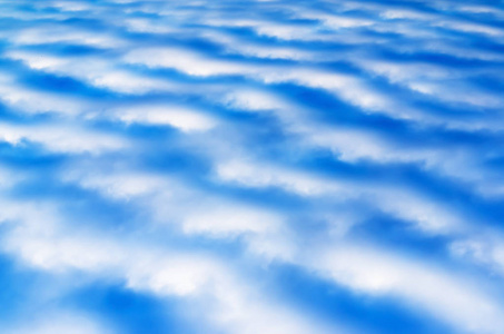 水平高的高空 cloudscape 背景