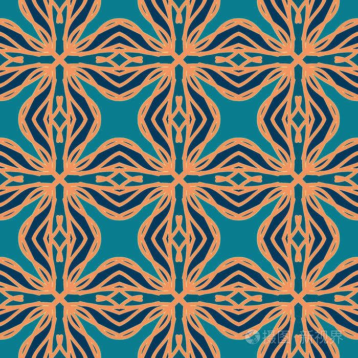 现代布艺图形纺织白色线条背景装饰插图.