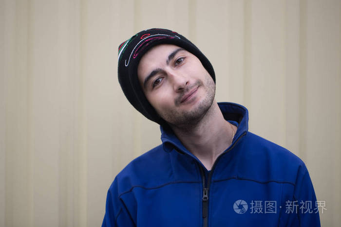 白种人的家伙的肖像