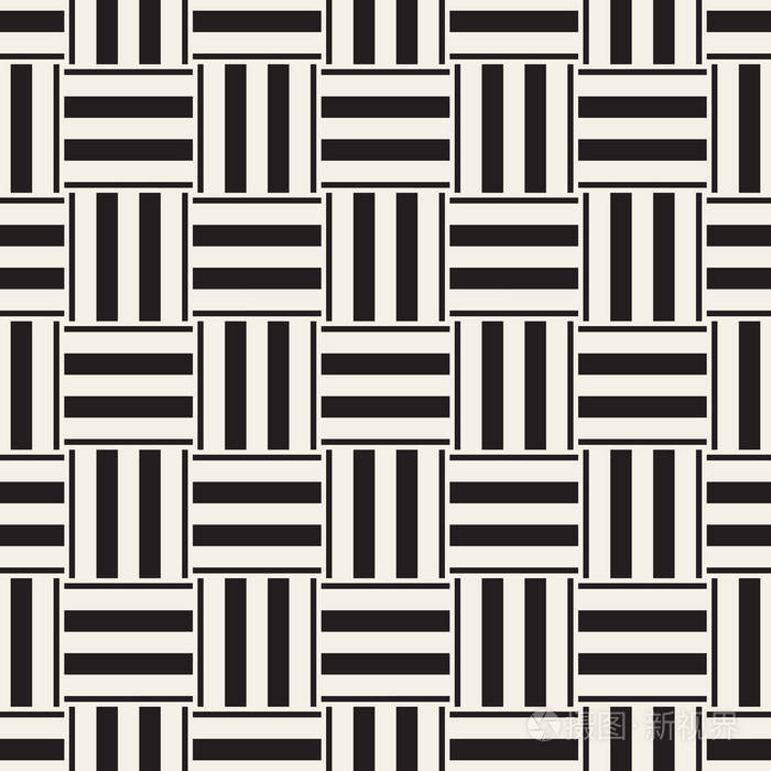 剖面线矢量无缝的几何图案.越过图形矩形背景.方格的图案.
