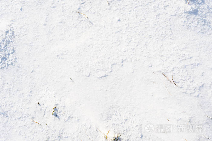雪，冬季的纹理的背景