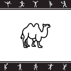 骆驼 web 图标
