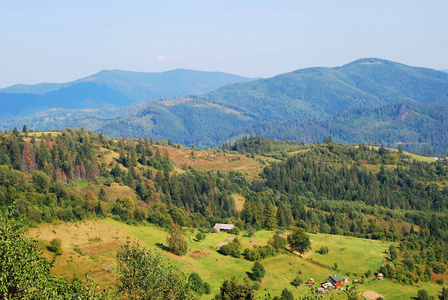 在喀尔巴阡山风景