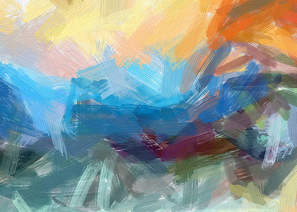 抽象纹理背景.画在画布水彩画上.数字手绘艺术.现代艺术作品.