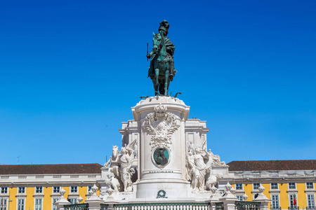王何塞的雕像在里斯本