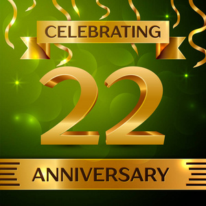 周年纪念丝带照片