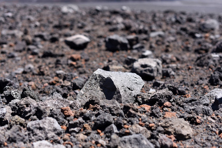 从埃特纳欧洲最高的活火山令人印象深刻的景色。位于西西里岛