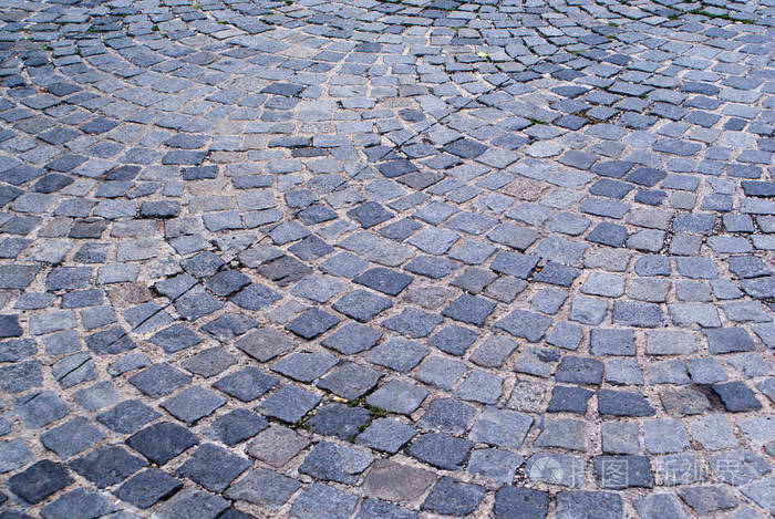 石头路纹理和背景