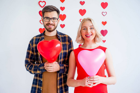 情侣庆祝情人节一天照片