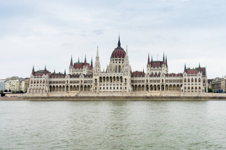 在匈牙利的布达佩斯议会