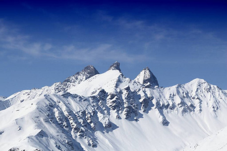 法国阿尔卑斯Valloire 冬季