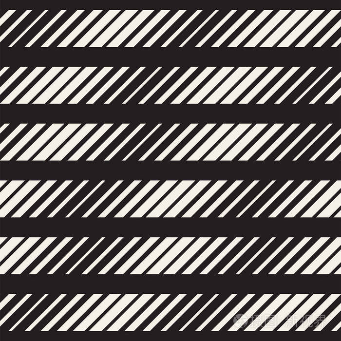 半色调渐变线.现代背景设计.时尚的几何格.矢量无缝模式