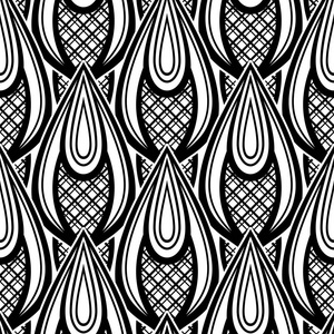 民族图案无缝模式照片