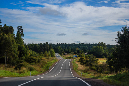 俄罗斯卡雷利亚共和国道路2017年9月