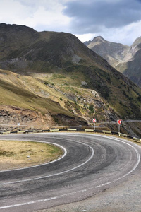 在罗马尼亚 Transfagarasan 公路