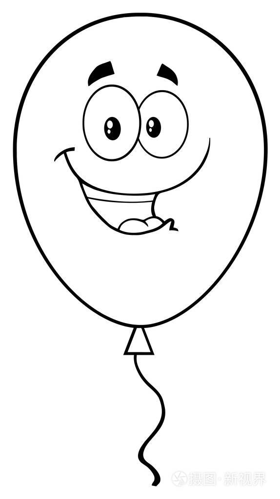 气球的笑脸