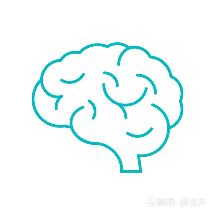 大脑的图标图