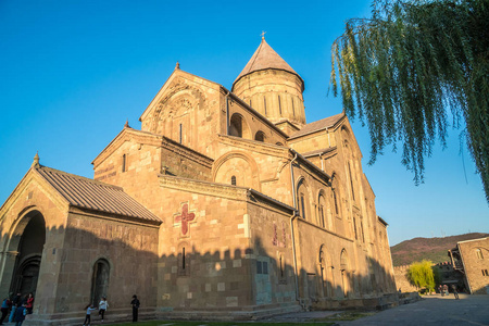 Svetitskhoveli 大教堂是格鲁吉亚东正教大教堂位于