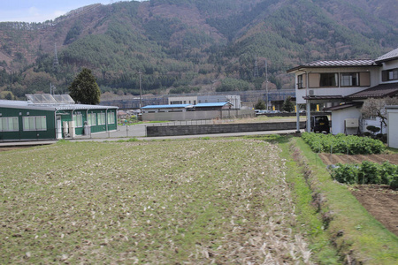 日本山梨的乡村