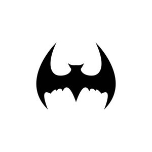 与翅膀矢量蝙蝠剪影照片