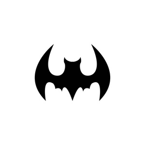 与翅膀矢量蝙蝠剪影照片