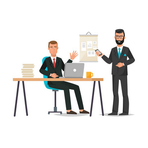 办公室董事会图片-办公室董事会素材-办公室董事会插画-摄图新视界