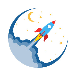 火箭发射图标图片