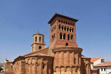 在萨哈冈 圣詹姆斯 莱昂 西班牙的方式教会的圣 Tirso