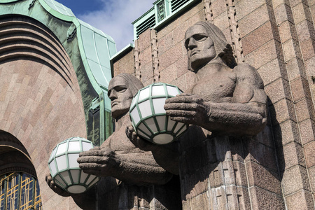 装饰艺术雕像赫尔辛基芬兰