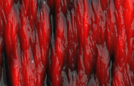 红色的光泽肌肉纹理摄影图