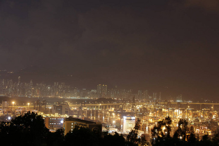 海港集装箱码头在荔景图片