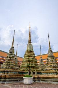 佛寺是复杂在曼谷，泰国的佛教寺院