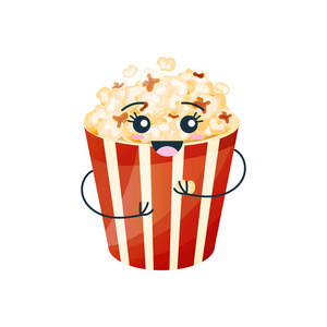 与美味爆米花搞笑杯照片