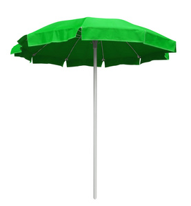 沙滩伞绿色