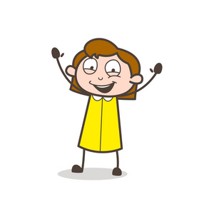 画漫画小女孩图片