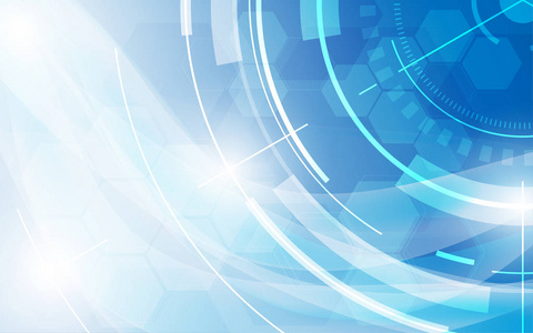 矢量技术科学创新概念背景照片