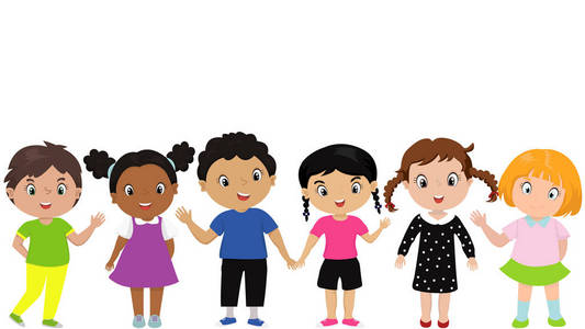 欧美儿童卡通图图片