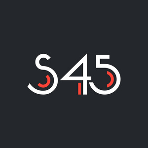 数字标识 S45 的设计