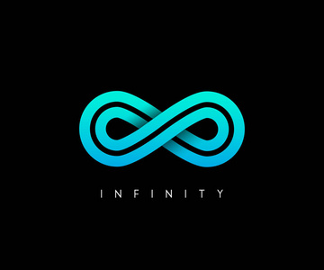 假期闪耀运动设计卡片无限蓝色背景和闪亮的星星.