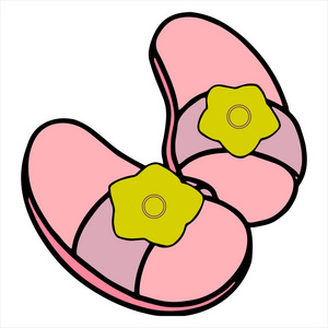 凉鞋图图片-凉鞋图素材-凉鞋图插画-摄图新视界