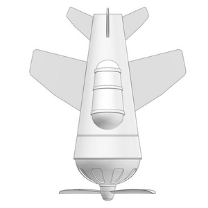 玩具飞机轮廓三维图