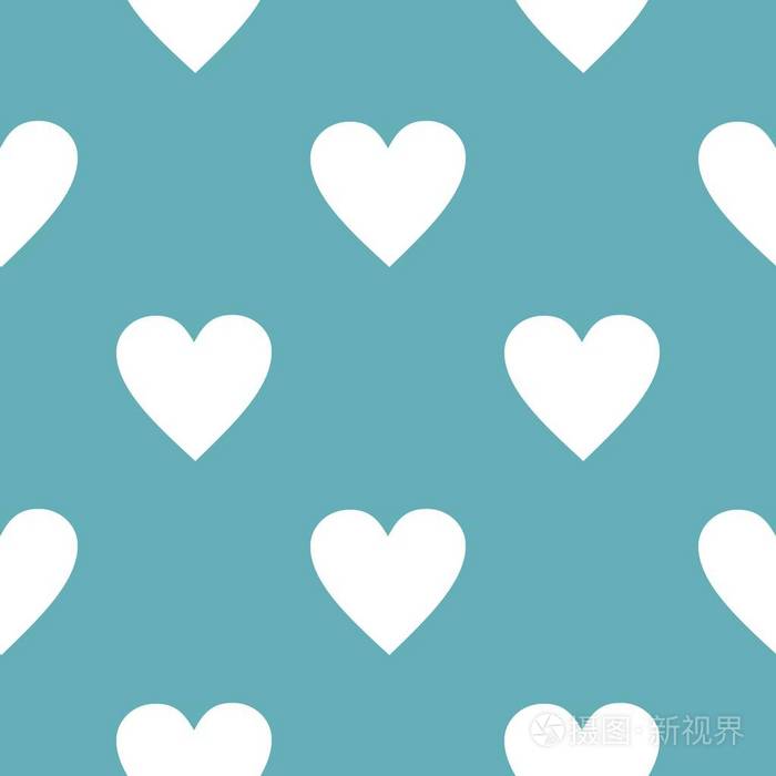 心模式无缝蓝色