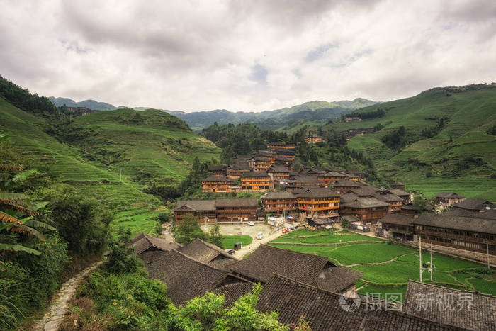 在中国的大寨村