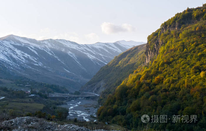 在佐治亚州的阿纳努里 gudauri