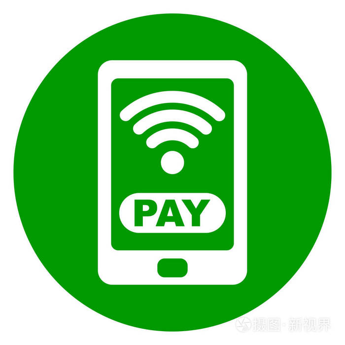移动支付的小圆圈图标